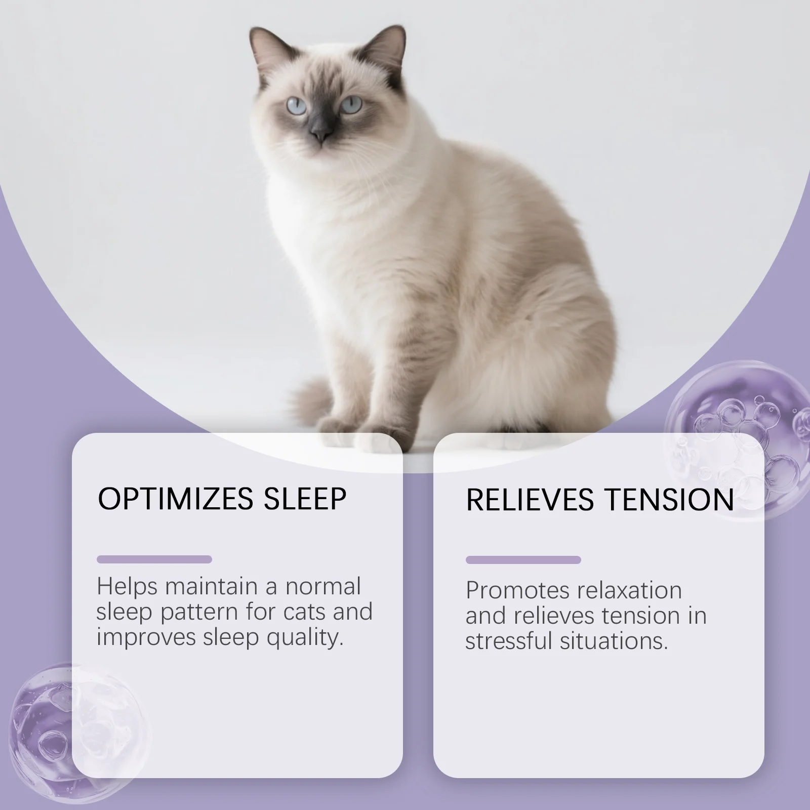 Cat Melatonin Drops 60ml for Sleep Support & Stress Relief with Valerian Root 9 cat melatonin drops 60ml kri vjs38yus desc 9